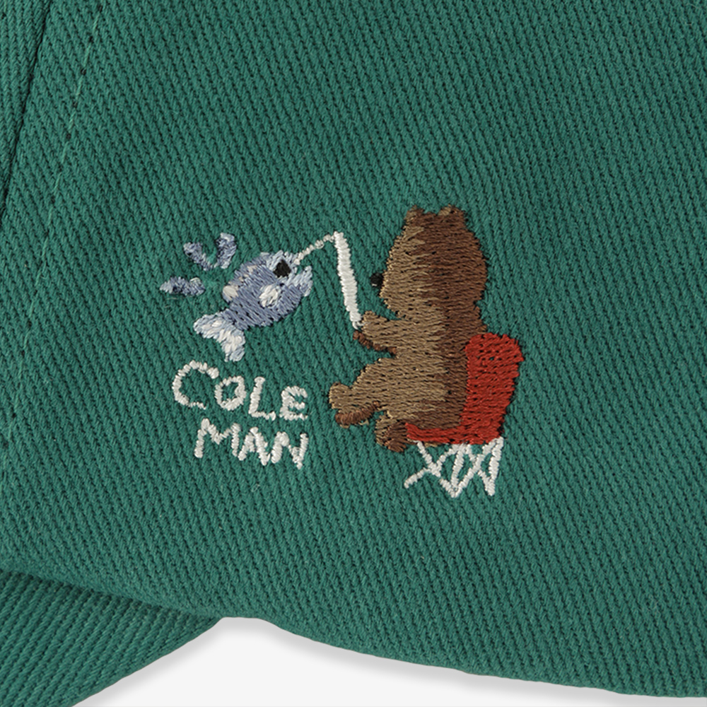 クマツイルキャップ（グリーン）