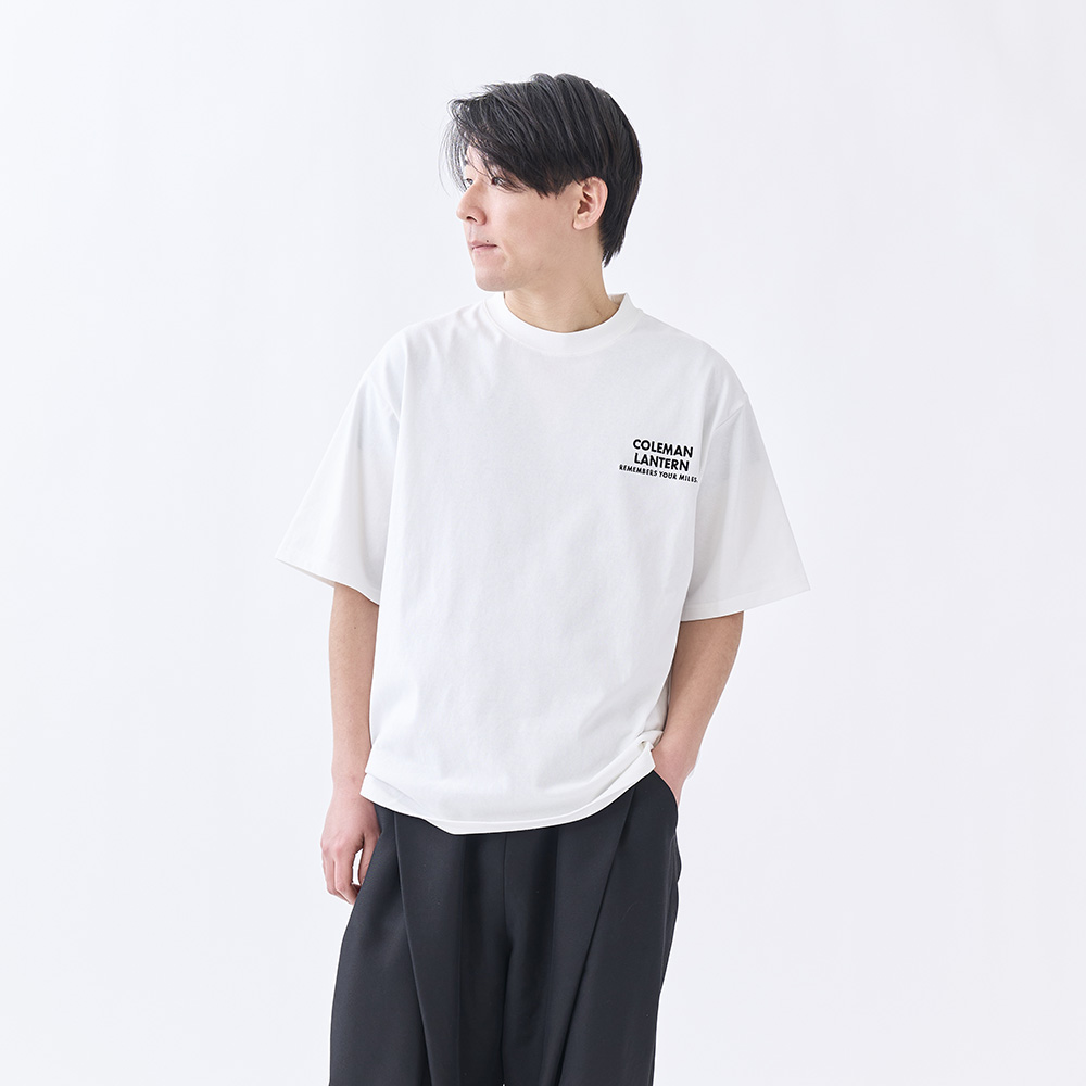 Tシャツ ポップアートプリント（ホワイト）