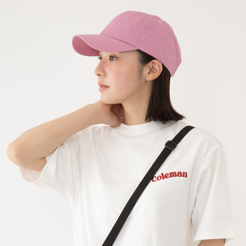 ツイルキャップ（タフィーピンク）