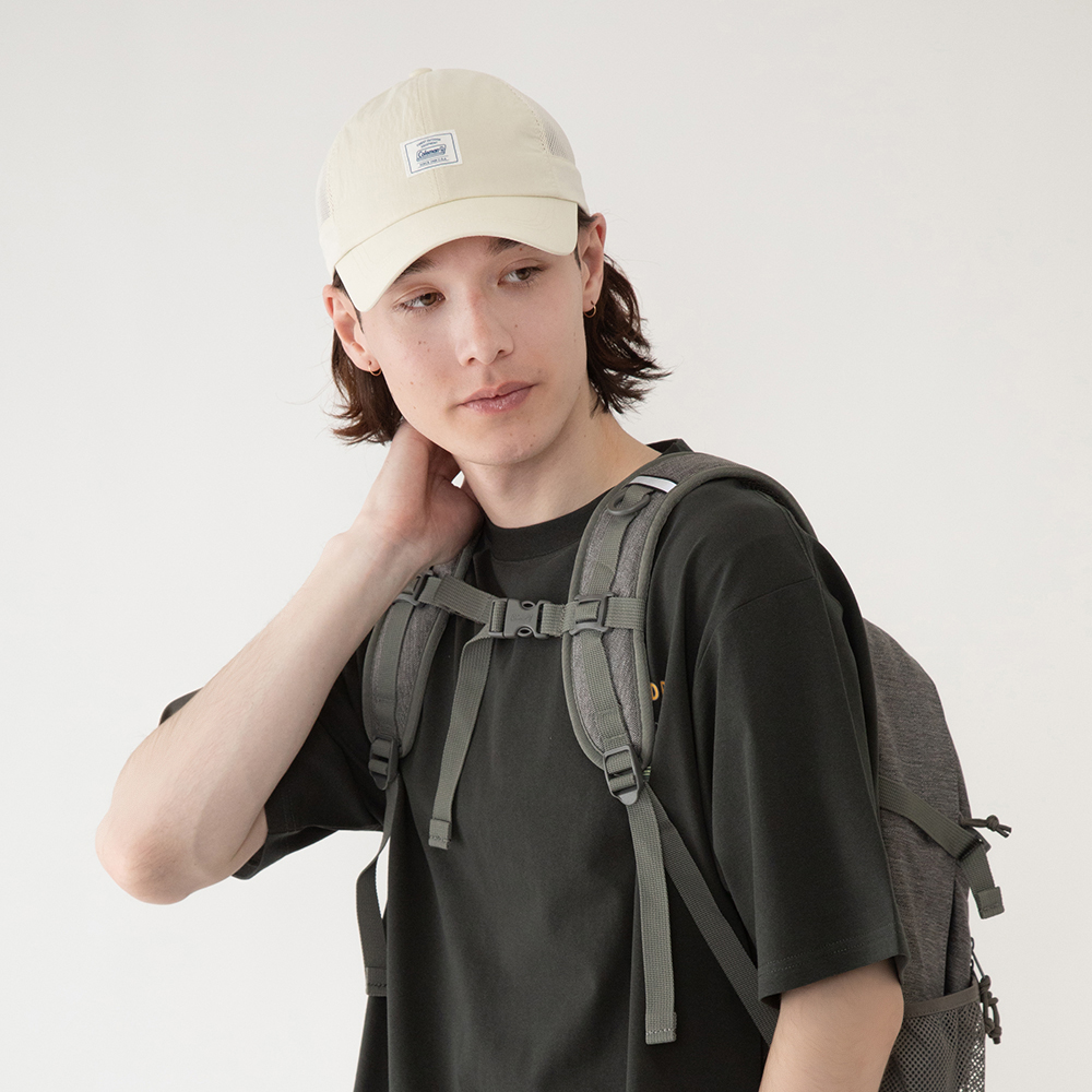 メッシュキャップ（アイボリー）