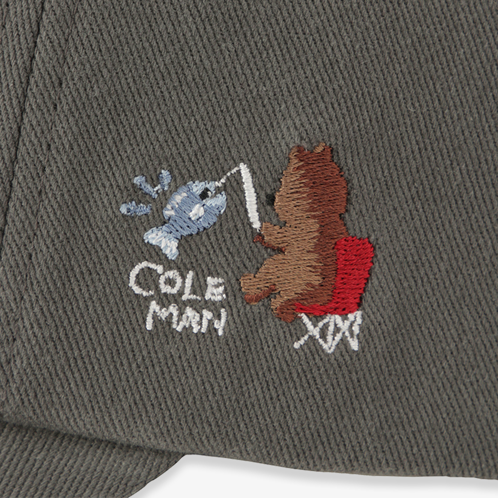 クマツイルキャップ（チャコール）