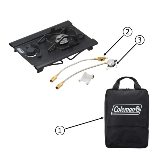 ①デュアルガスバーナーストーブ用キャリーケース