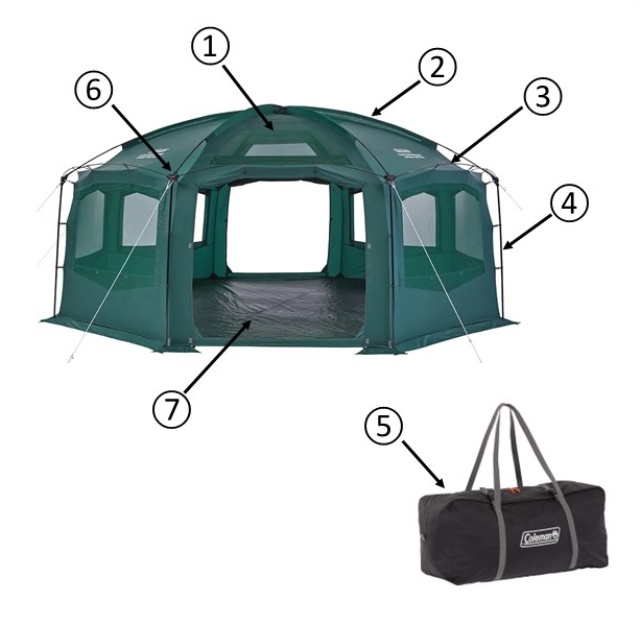 ⑤125 リミテッド スフィアシェルターDR用キャリーバッグ