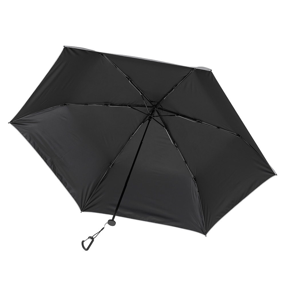 【母の日おすすめ通常配送】ギフトボックス入り晴雨兼用日傘モバイルシェード 55DR ライト（アイスグレー）