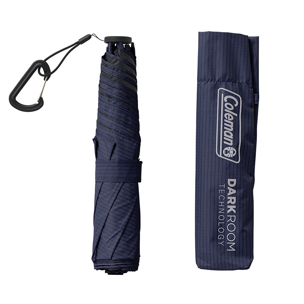 【母の日おすすめ通常配送】ギフトボックス入り 晴雨兼用日傘モバイルシェード 55DR ライト（ネイビー）