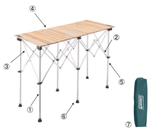 テーブル（パーツ）の通販｜キャンプ用品のコールマン【公式 