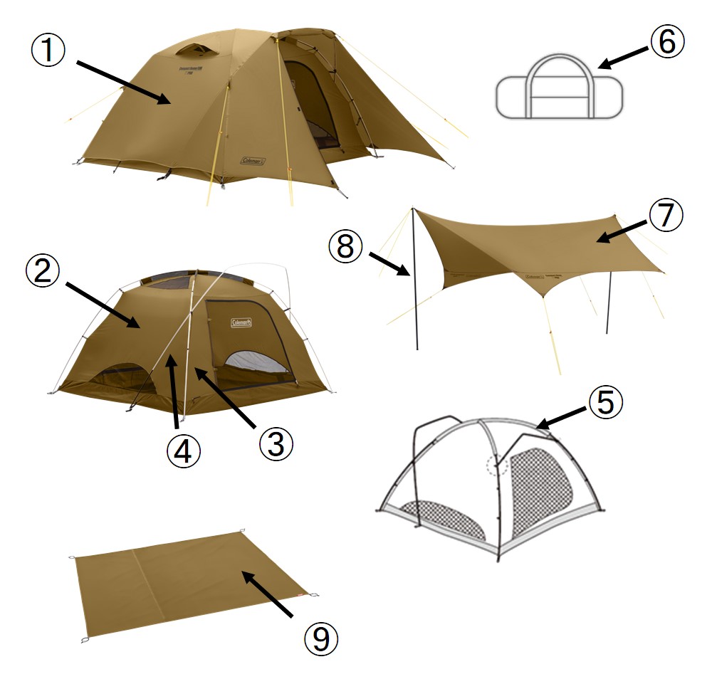 タープ＆シェード | コールマン オンラインショップ