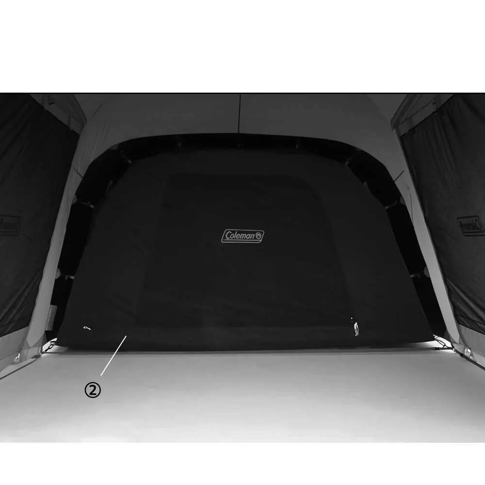 2番｜タフスクリーン2ルームエアー/ LDX+用インナーテント