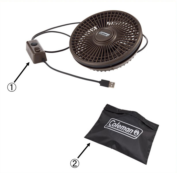 リバーシブルファン ベンチレーション用キャリーケース