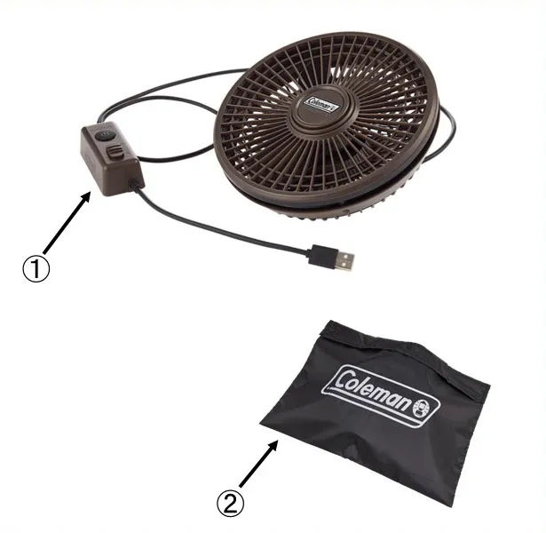 リバーシブルファン ベンチレーション用キャリーケース