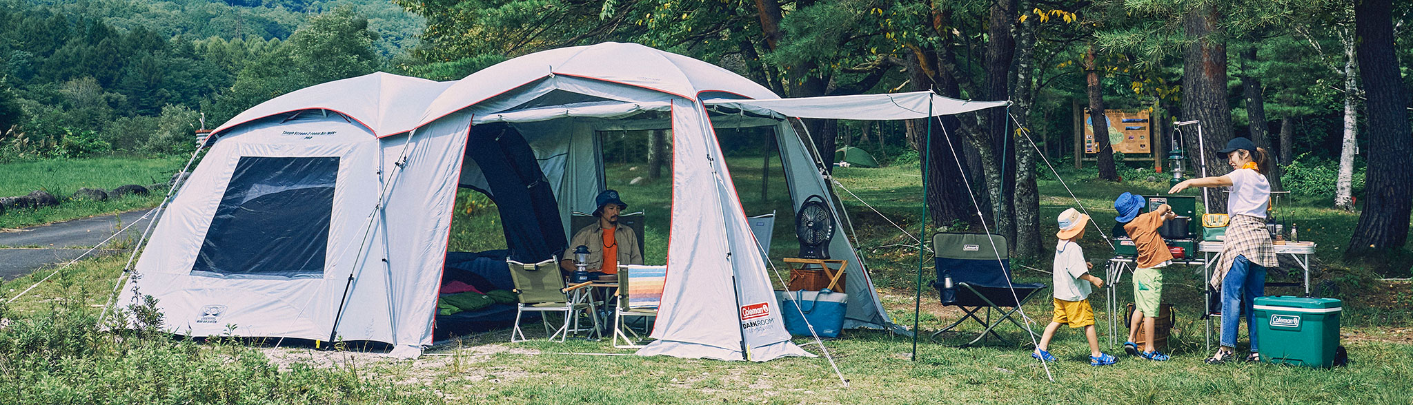 キャンプ 2ルームテント | コールマン オンラインショップ