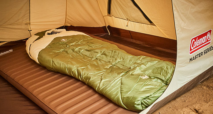 コールマン 寝袋 キャンプ テント アウトドア
