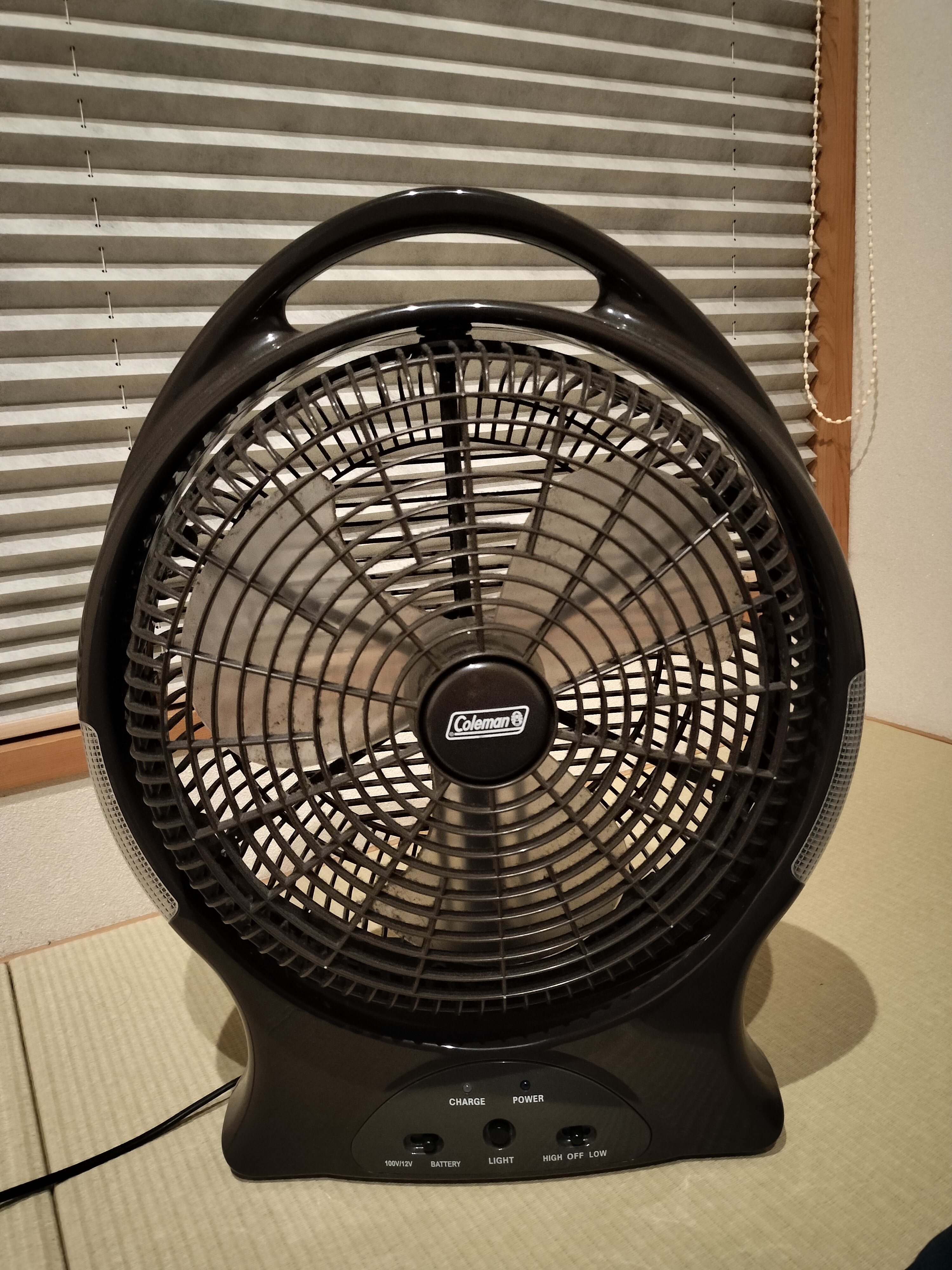 Coleman コールマン　アウトドアリチャージブルファン　扇風機 アウトドアリチャージャブルファンの通販｜キャンプ用品の