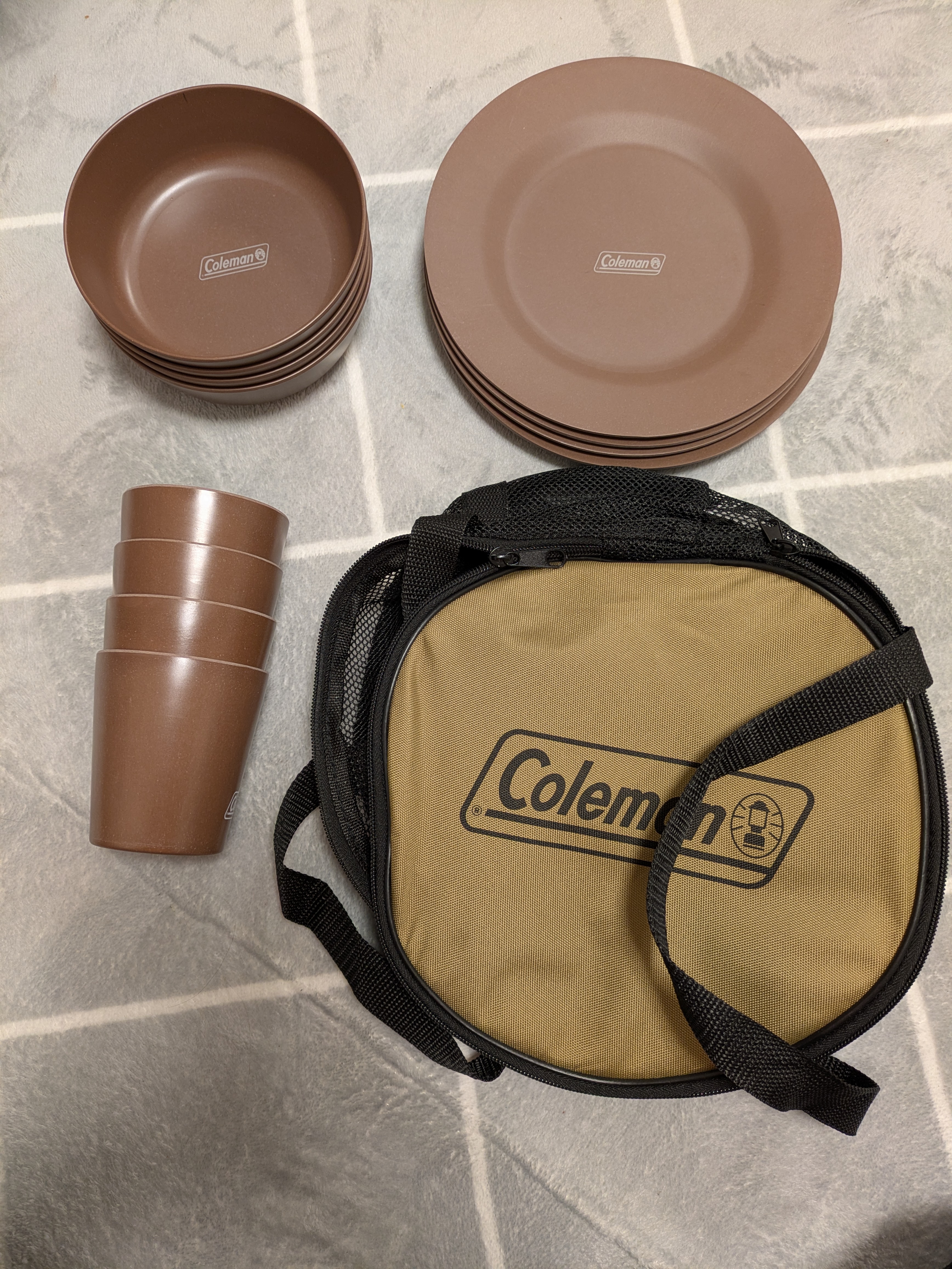 オーガニックテーブルウェアセットファミリーの通販｜キャンプ用品の